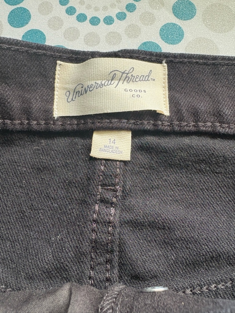 NWT-14 Highest Rise Wide Leg
classic Y2K soft Black Jeans - Picture 7 of 8